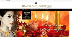 Desktop Screenshot of bhartijewellers.com